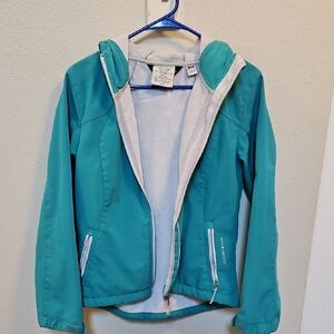 Black Diamond Light Blue Hooded Jacket